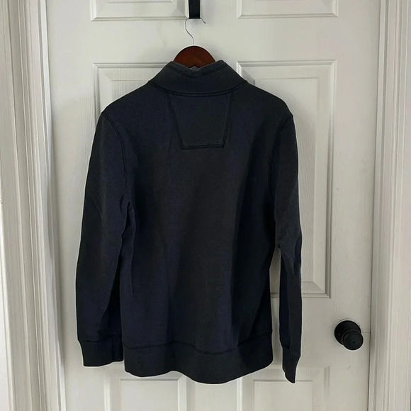 G.H. Bass & CO Mens Sweater Medium gray pullover - Picture 2 of 4